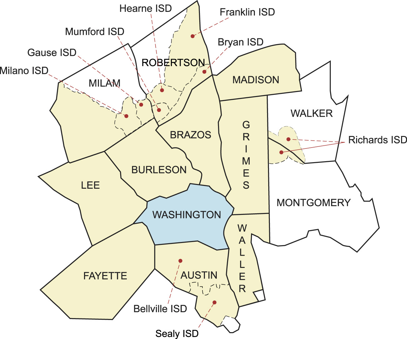 Service Area Map