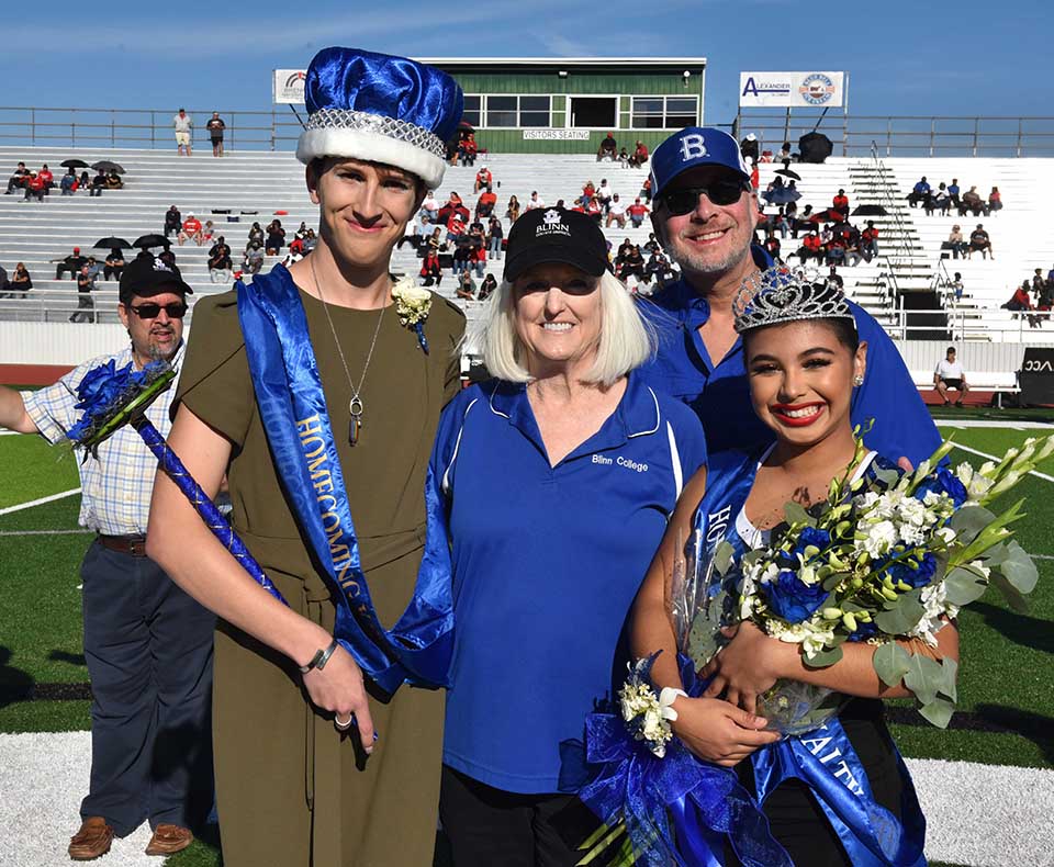 Announcement made Saturday at Blinn-Trinity Valley football game