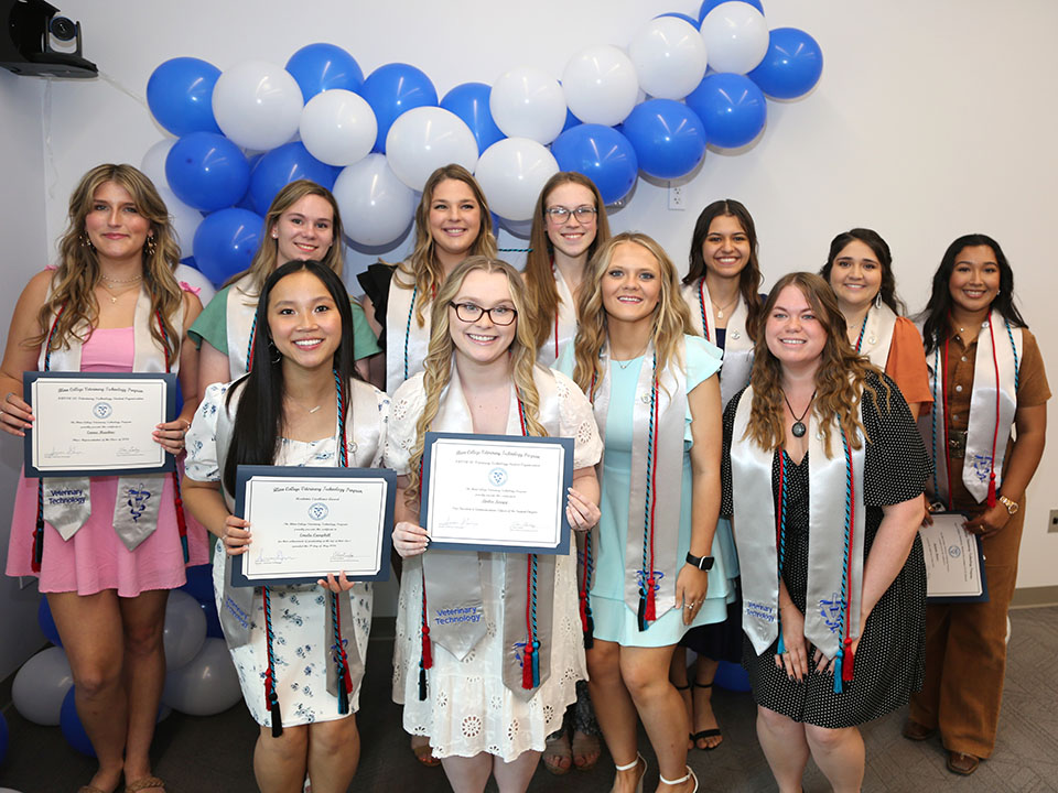 Blinn is the only community college in the state to offer labs and clinicals at Texas A&M’s Veterinary Medical Teaching Hospital