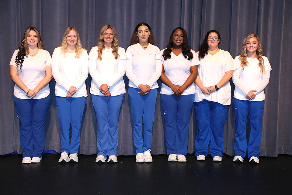 'Blended' track supports working students through online lectures with in-person labs and clinicals